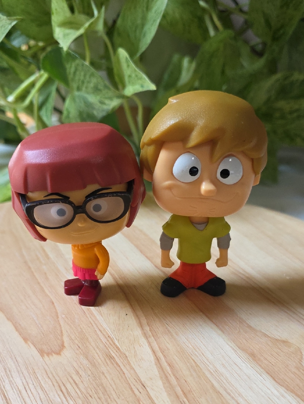 Scooby Doo Velma Dinkley & Shaggy Bobblehead Mcdonalds